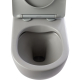CUVETTE SUSPENDUE 54 CM GRIS MAT SANS BRIDE - CYRUS