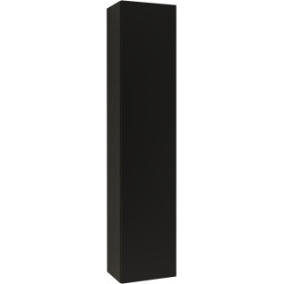 Meuble colonne salle de bain 140 cm suspendu - Noir mat - Karaib 2