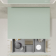 Meuble salle de bain 60 cm pour vasque à poser - Vert mat - A suspendre - Karaib 2