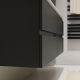 ENS. MEUBLE ET PLAN VASQUE KARAIB V2 1400 NOIR MAT