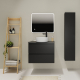 ENS. MEUBLE + PLAN NON PERCE KARAIB V2 700 NOIR MAT