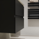 ENS. MEUBLE ET PLAN VASQUE KARAIB V2 800 NOIR MAT