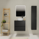 ENS. MEUBLE + PLAN NON PERCE KARAIB V2 600 NOIR MAT
