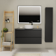 ENS. MEUBLE + PLAN NON PERCE KARAIB V2 1000 NOIR MAT