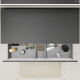ENS. MEUBLE + PLAN NON PERCE KARAIB V2 1000 NOIR MAT