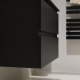 ENS. MEUBLE + PLAN NON PERCE KARAIB V2 800 NOIR MAT