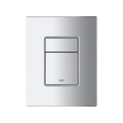 Plaque de commande Skate cosmopolitan 2 boutons chromé brillant Grohe - 38732000