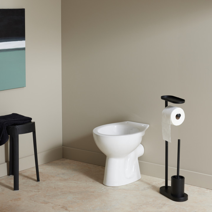 Cuvette WC à alimentation indépendante sortie horizontale Atlas