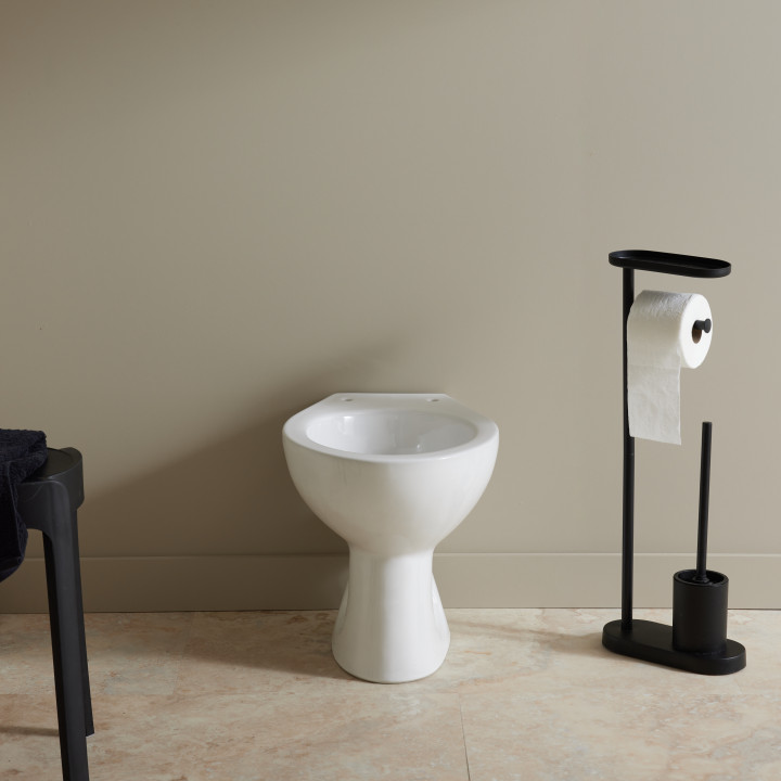 Cuvette WC à alimentation indépendante sortie horizontale Atlas
