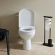 WC à poser sans bride sortie horizontale