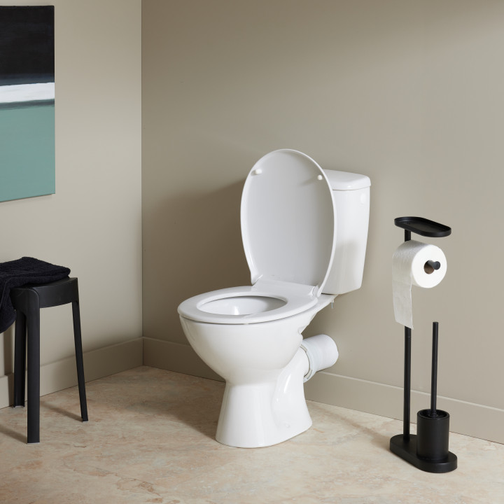 PACK WC À POSER SORTIE HORIZONTALE NF ENZO
