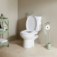 WC avec lave-mains intégré sans bride sortie horizontale Opale