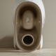 WC à poser avec lave-mains intégré avec bride sortie verticale - Vertigo