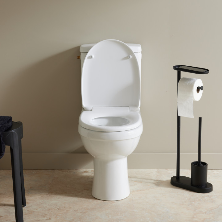 Wc à poser + abattant sans bride Modeno Sortie Horizontale