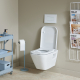 Pack WC suspendu universel + Cuvette avec bride rectangulaire DIAG