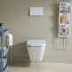 Pack WC suspendu universel + Cuvette avec bride rectangulaire DIAG