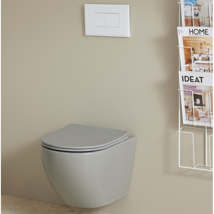 CUVETTE SUSPENDUE GDP GRIS MAT SANS BRIDE - COROLLA