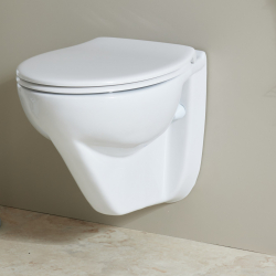 Cuvette suspendue surélevée hauteur 46 cm sans bride - AUSTIN