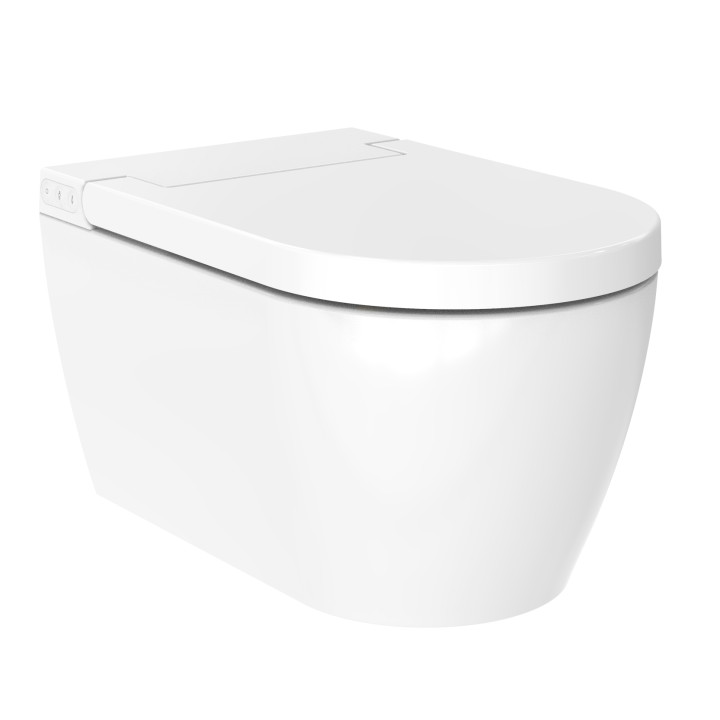 Cuvette lavante suspendue – WC japonais sans bride - tesa