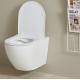 CUVETTE SUSPENDUE 54 CM BLC MAT SANS BRIDE - CYRUS