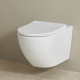 CUVETTE SUSPENDUE 54 CM BLC MAT SANS BRIDE - CYRUS