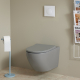 CUVETTE SUSPENDUE 54 CM GRIS MAT SANS BRIDE - CYRUS