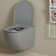 CUVETTE SUSPENDUE 54 CM GRIS MAT SANS BRIDE - CYRUS