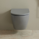 CUVETTE SUSPENDUE 54 CM GRIS MAT SANS BRIDE - CYRUS