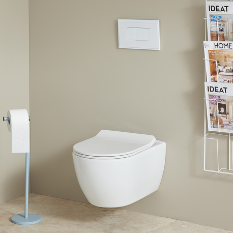 Pack WC suspendu Bâti universel NF + Cuvette Ceres sans bride