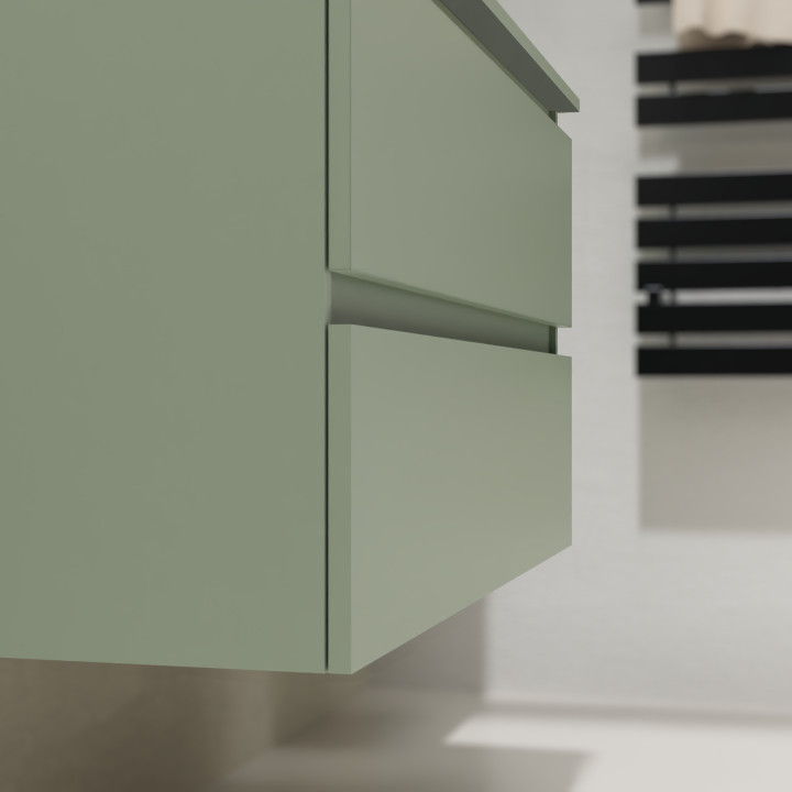 ENS. MEUBLE + PLAN NON PERCE KARAIB V2 1000 VERT MAT