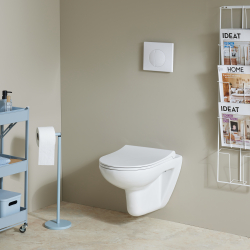 Pack WC suspendu bati siamp universel + cuvette sans bride Compo