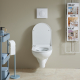 Pack WC suspendu bati siamp universel + cuvette sans bride Compo