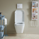 Pack WC suspendu bati siamp universel + cuvette avec bride Diago
