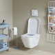 Pack WC suspendu bati siamp universel + cuvette avec bride Diago