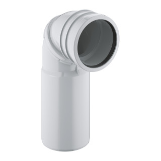 Pipe d'évacuation WC orientable 90° pour bati rapid sl - 39954000 - Grohe