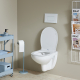 Pack WC suspendu bâti autoportant universel Ero + cuvette sans bride NF - Geo