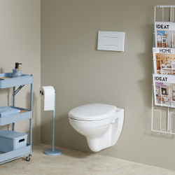 Pack wc suspendu autoportant avec bâti-support + cuvette nf