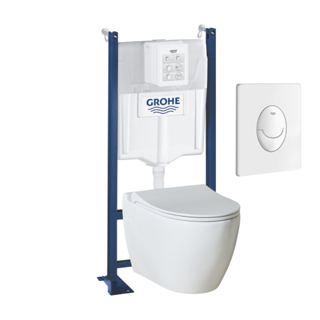 BATI CHASSE GROHE + CUVETTE UNIX AVEC BRIDE