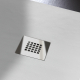 RECEVEUR CEANE 80X140 BLANC + BONDE DUCHA