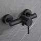 Mitigeur de douche mécanique inox noir mat - Alois