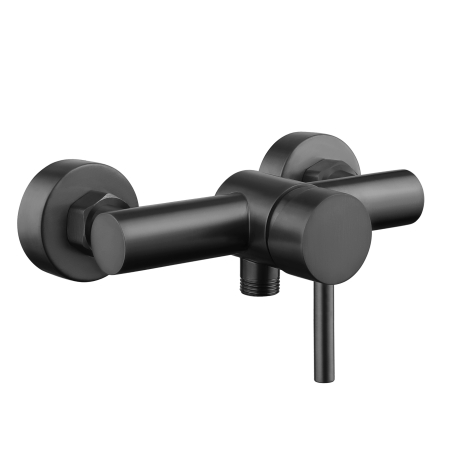 Mitigeur de douche mécanique inox noir mat - Alois