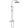Colonne de douche en inox bross&eacute; - thermostatique - Alois