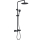 Colonne de douche en inox noir mat - thermostatique - Alois