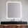 Miroir Salle de Bain - 60x80 cm - Rectangulaire - avec &Eacute;clairage Led - ORGANIC
