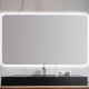Miroir Salle de Bain - 120x70 cm - Rectangulaire - avec Éclairage Led - ORGANIC