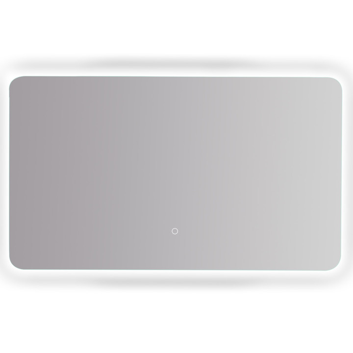 Miroir Salle de Bain - 120x70 cm - Rectangulaire - avec Éclairage Led - ORGANIC