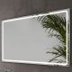 Miroir Salle de Bain - 120x80 cm - Rectangulaire - Anti-buée - Dimmable - avec Éclairage Led - MIA