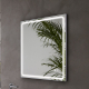 Miroir Salle de Bain - 60x80 cm - Anti-buée - Rectangulaire - avec Éclairage Led - MIA