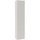 Meuble colonne salle de bain 140 cm suspendu - Blanc strié mat - Karaib 2
