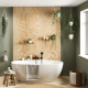 BAIGNOIRE ILOT AGATA OVALE 165X80 - 140 L - BLANC BRILLANT